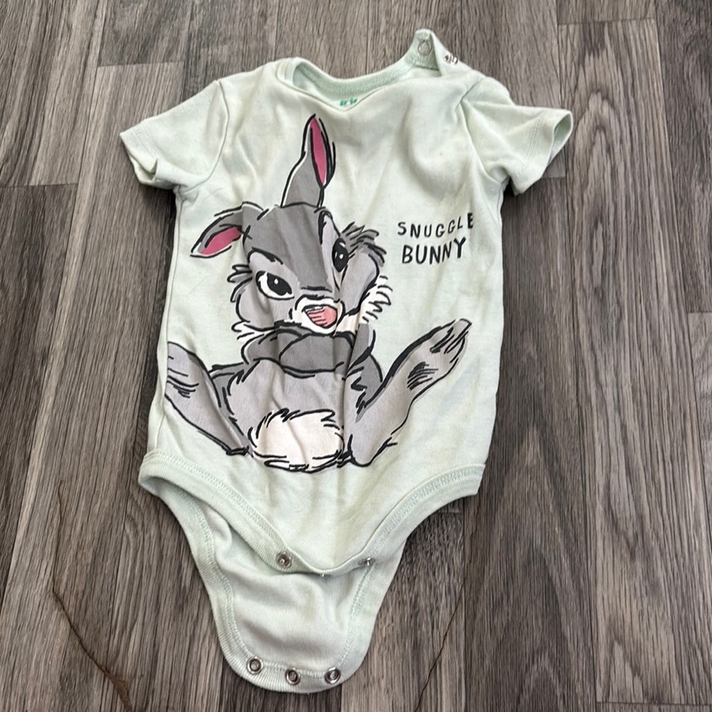 Disney Green Bodysuit One Piece
